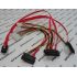 MiniSAS SFF-8087 to 4x SFF-8482 29pin SAS Drive cable with 4-pin Power 1M