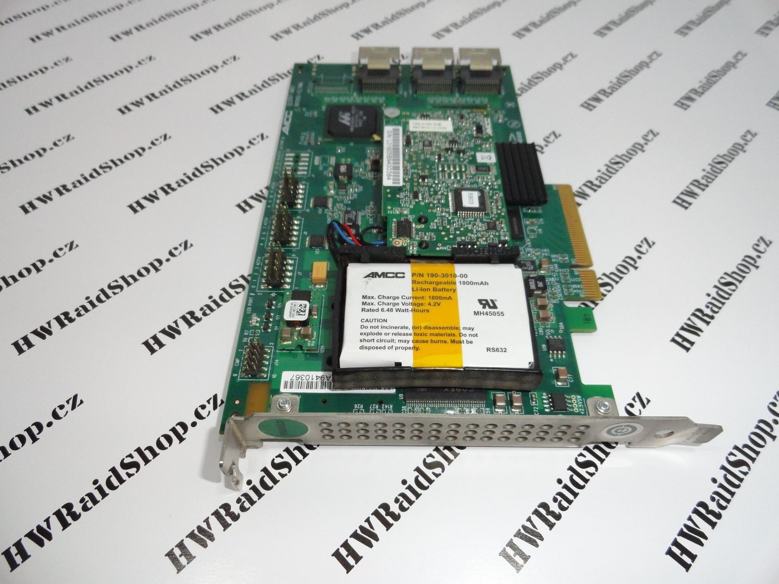 Řadič 3WARE 9650SE-12ML BBU module 03/04 AMCC/3WARE/LSI HWRaidShop