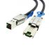 Externí kabel Mini-SAS HD SFF-8644 to Mini-SAS SFF-8088 délka 2M